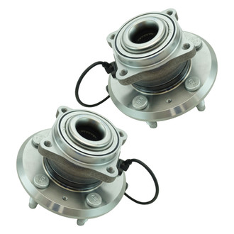TRQ® - Rear Driver and Passenger Side Wheel Bearing and Hub Assembly Kit