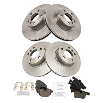 TRQ® - Disc Brake Kit with Ceramic Pads