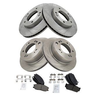 TRQ® - Disc Brake Kit with Ceramic Pads
