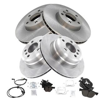 TRQ® - Disc Brake Kit with Ceramic Pads