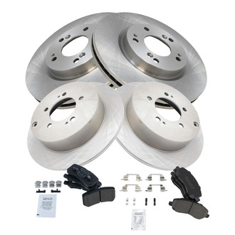 TRQ® - Disc Brake Kit with Ceramic Pads