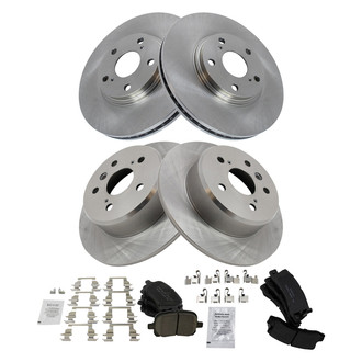 TRQ® - Disc Brake Kit with Ceramic Pads