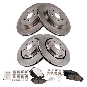 TRQ® - Disc Brake Kit with Ceramic Pads