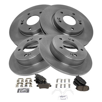 TRQ® - Disc Brake Kit with Ceramic Pads