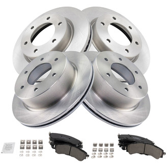 TRQ® - Disc Brake Kit with Ceramic Pads