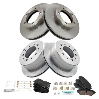 TRQ® - Disc Brake Kit with Ceramic Pads