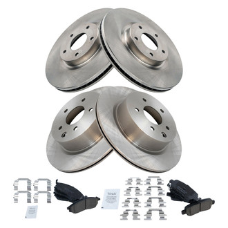 TRQ® - Disc Brake Kit with Ceramic Pads