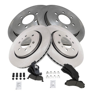 TRQ® - Disc Brake Kit with Ceramic Pads