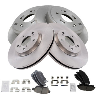 TRQ® - Disc Brake Kit with Ceramic Pads