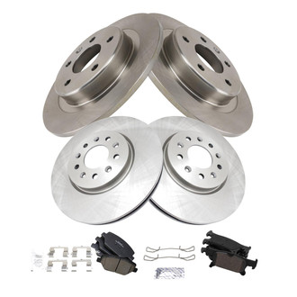 TRQ® - Disc Brake Kit with Ceramic Pads