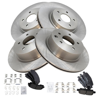 TRQ® - Disc Brake Kit with Ceramic Pads