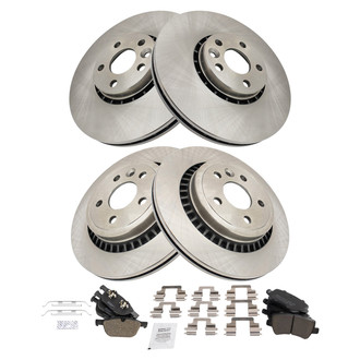 TRQ® - Disc Brake Kit with Ceramic Pads