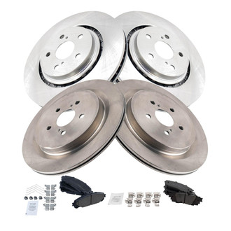 TRQ® - Disc Brake Kit with Ceramic Pads
