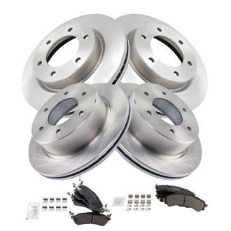 TRQ® - Disc Brake Kit with Ceramic Pads