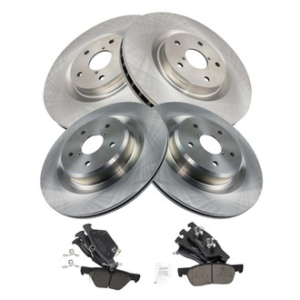TRQ® - Disc Brake Kit with Ceramic Pads