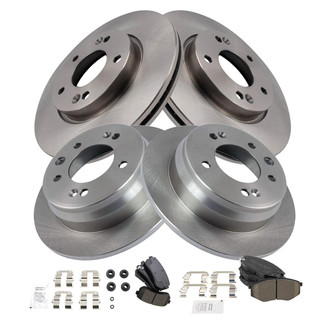 TRQ® - Disc Brake Kit with Ceramic Pads