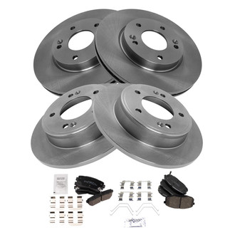 TRQ® - Disc Brake Kit with Ceramic Pads