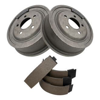 TRQ® BKA03940 - Rear Drum Brake Kit