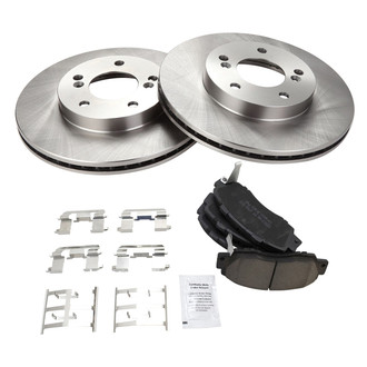 TRQ® - Front Disc Brake Kit with Ceramic Pads
