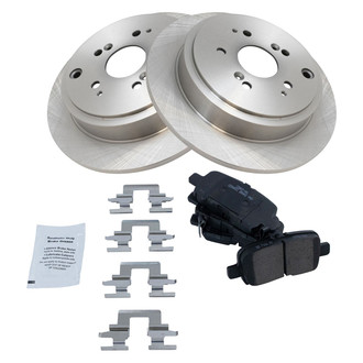 TRQ® - Rear Disc Brake Kit with Ceramic Pads