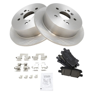 TRQ® - Rear Disc Brake Kit with Ceramic Pads