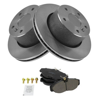 TRQ® - Front Disc Brake Kit with Ceramic Pads