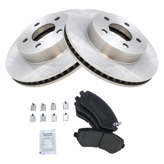 TRQ® - Front Disc Brake Kit with Ceramic Pads