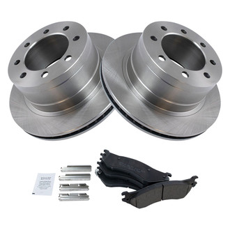 TRQ® - Rear Disc Brake Kit with Ceramic Pads