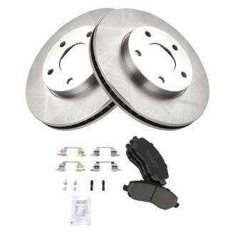 TRQ® - Front Disc Brake Kit with Ceramic Pads