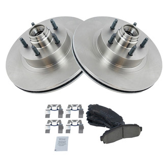 TRQ® - Front Disc Brake Kit with Ceramic Pads