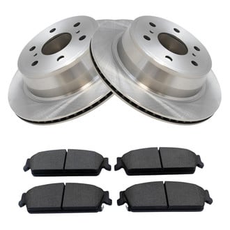TRQ® - Rear Disc Brake Kit with Ceramic Pads