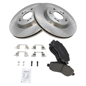 TRQ® - Front Disc Brake Kit with Ceramic Pads