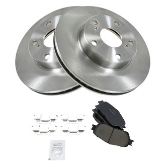 TRQ® - Front Disc Brake Kit with Ceramic Pads