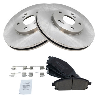 TRQ® - Front Disc Brake Kit with Ceramic Pads
