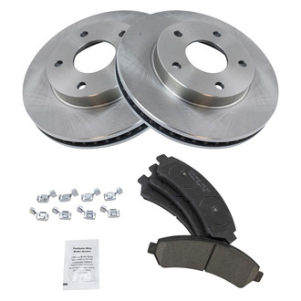 TRQ® - Front Disc Brake Kit with Ceramic Pads