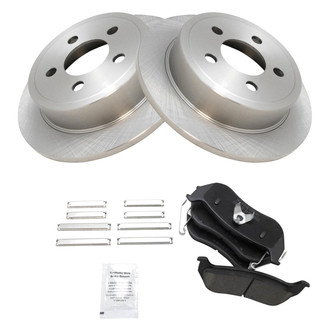 TRQ® - Rear Disc Brake Kit with Ceramic Pads