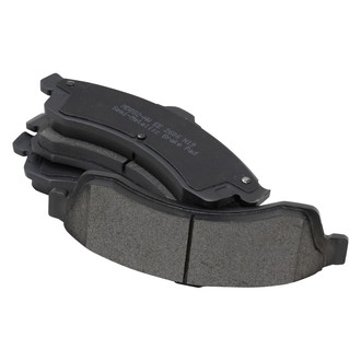 TRQ® - Front Disc Brake Kit with Semi-Metallic Pads