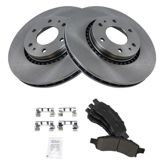 TRQ® - Front Disc Brake Kit with Ceramic Pads