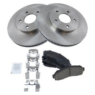 TRQ® - Front Disc Brake Kit with Ceramic Pads