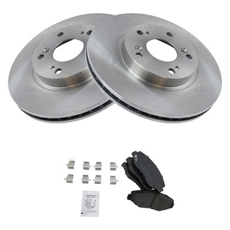 TRQ® - Front Disc Brake Kit with Ceramic Pads