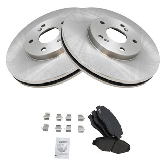 TRQ® - Front Disc Brake Kit with Ceramic Pads