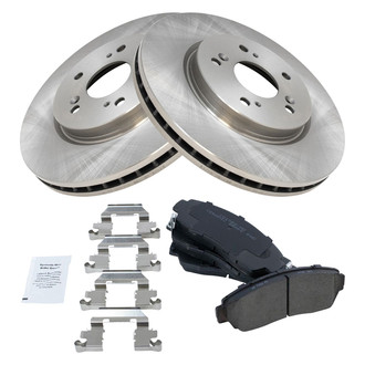 TRQ® - Front Disc Brake Kit with Ceramic Pads