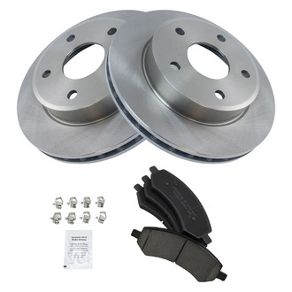 TRQ® - Front Disc Brake Kit with Ceramic Pads