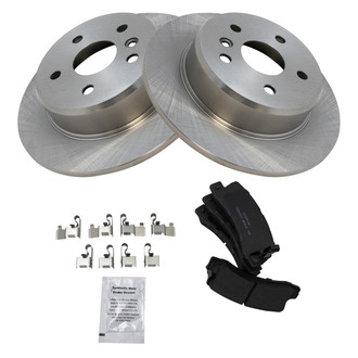 TRQ® - Rear Disc Brake Kit with Ceramic Pads