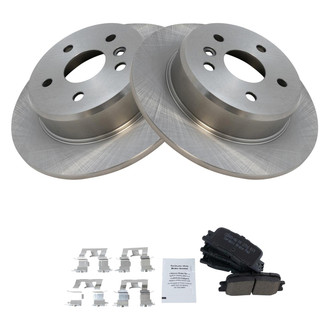 TRQ® - Rear Disc Brake Kit with Ceramic Pads