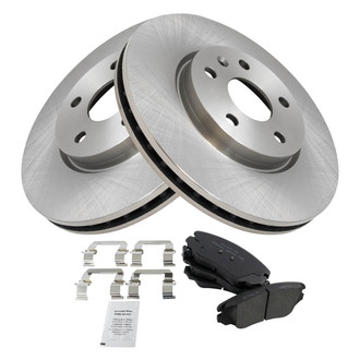 TRQ® - Front Disc Brake Kit with Ceramic Pads