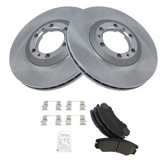 TRQ® - Front Disc Brake Kit with Ceramic Pads