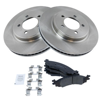 TRQ® - Front Disc Brake Kit with Ceramic Pads