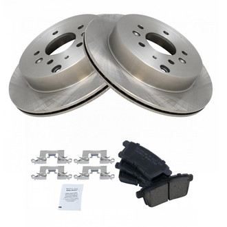 TRQ® - Rear Disc Brake Kit with Ceramic Pads