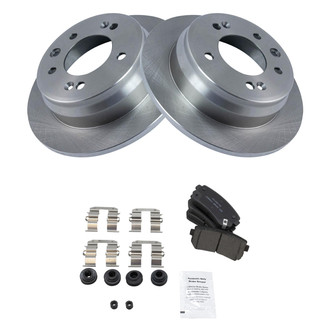 TRQ® - Rear Disc Brake Kit with Ceramic Pads